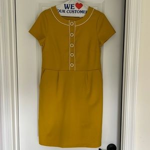 Mustard yellow dress - BODEN